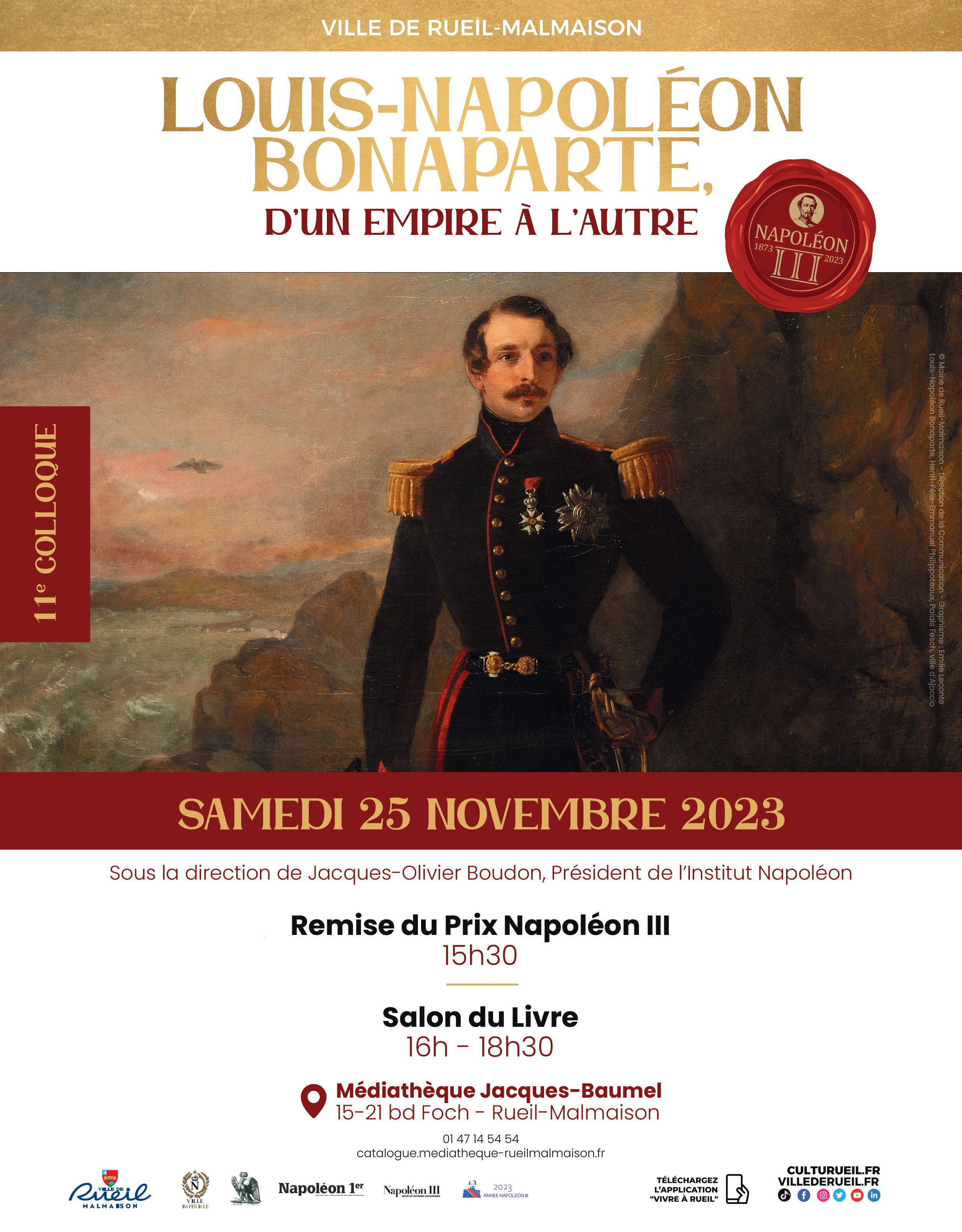 Colloque et prix Napoléon III à Rueil-Malmaison
