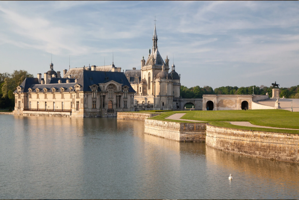 Vue du Château de Chantilly