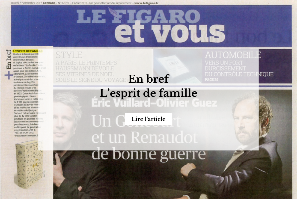 Le Figaro et vous - 07.11.2017