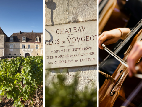 Rencontre exceptionnelle Le Bottin Mondain et le festival Musique & Vin au Clos Vougeot