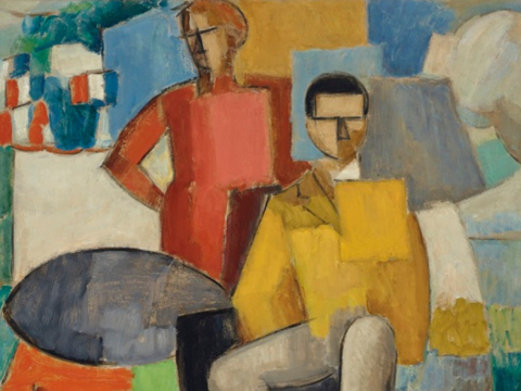 Roger de La Fresnaye, Le Quatorze juillet, 1914 © Gurr Johns